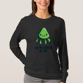 Du Kraken Mig Upp Bläckfisk Sepia Bläckfiskar T Shirt