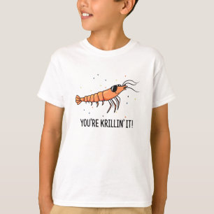 Du Krillinis Det Roligt Krill Skämt T Shirt