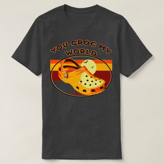 Du krymper min värld t shirt (Design framsida)