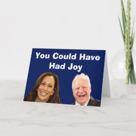 Du kunde ha haft glädjen kort