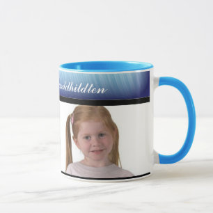 DU LÄGGER TILL FOTON OCH TEXT-MUGG MUGG