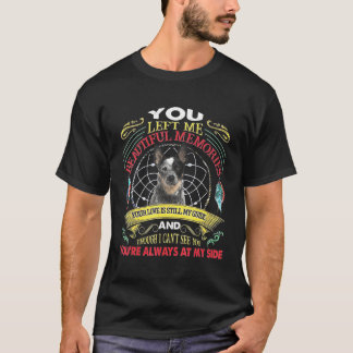 Du Lämnade mig vackra minnen Kärlek I T Shirt