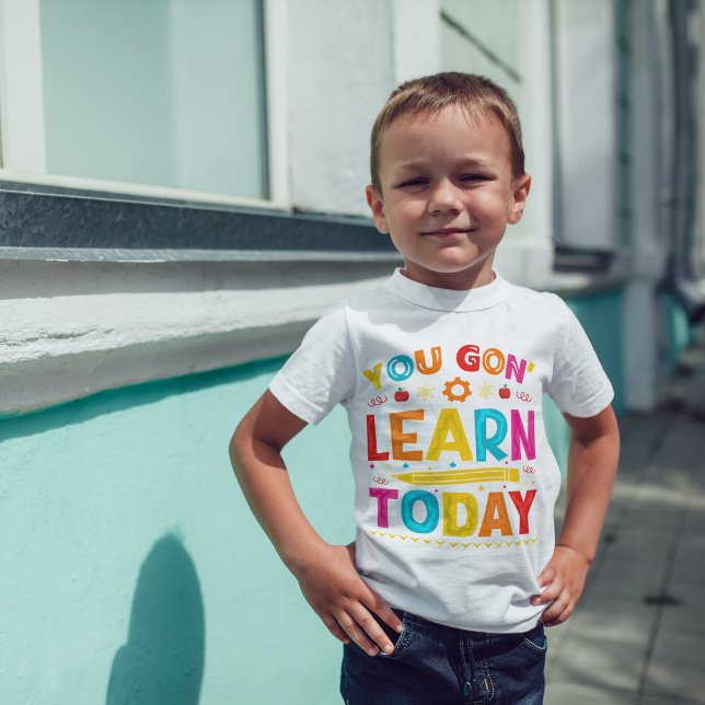 Du lär dig i Back to school i dag T Shirt (Skapare uppladdad)
