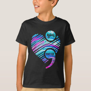 Du Låter Inte Din Berättelse Sluta Självmordsföreb T Shirt