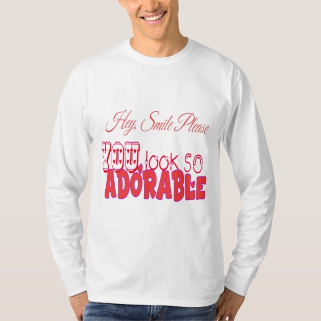 Du leker, snälla t shirt (Framsida)