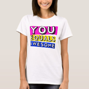 Du likställer den enorma flickaskjortan t-shirt