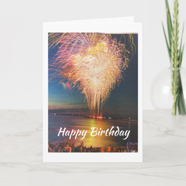 **DU LJUDER UPP MITT LIV** ENJOY BIRTHDAY CARD KORT (Framsida)