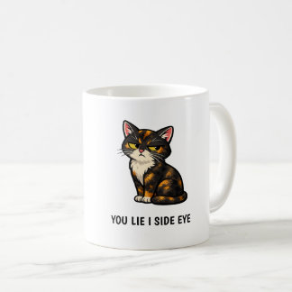 Du Ljuger Jag Ger Dig Ett Snett Blick Roligt Sköld Kaffemugg