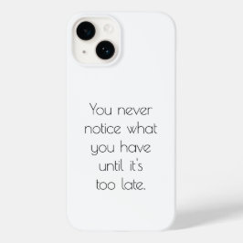 Du märker aldrig iphone case