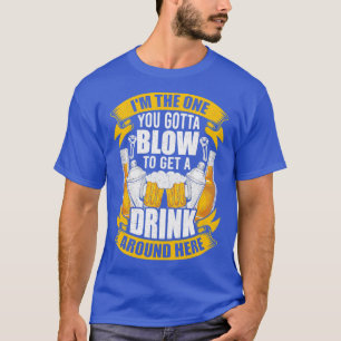 Du måste Blow Bartending Bartender T Shirt