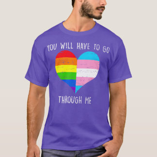 Du måste gå igenom mig 1 t shirt