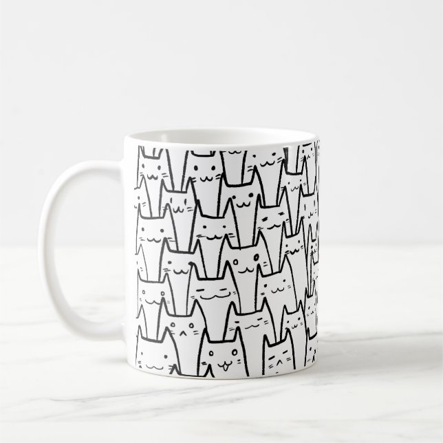 Du måste ha Kattat mig rätt nu – Kattmugg Kaffemugg (Vänster)
