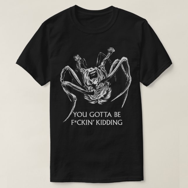Du måste hålla dig borta t shirt (Design framsida)