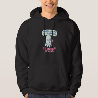 Du måste hemsöka mig iklädd en handduk spöke hoodie