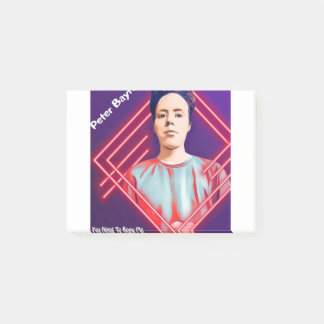 Du måste känna till mitt område post-it block