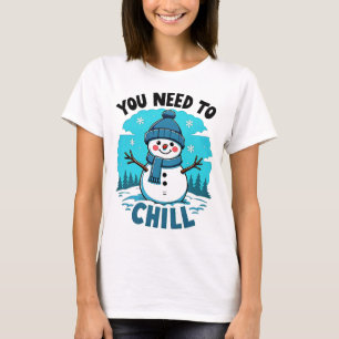 Du måste kyla - Coola och avslappnad Vibe T-Shirt