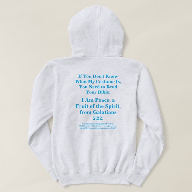 Du måste läsa din bibelfredskostnad t shirt (Design baksida)
