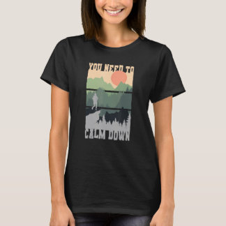 Du Måste Lugna Ner Dig Meditation T Shirt