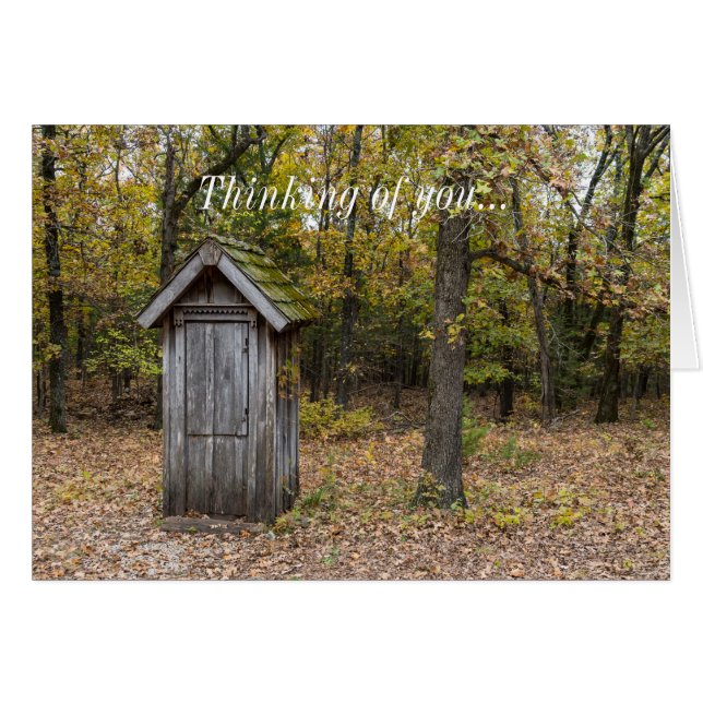 Du måste tänka på dig själv OBS kort (Framsidan Horizontal)