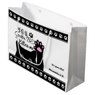 Du måste vara kattunge mig på Cat Mönster-födelsed