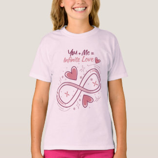 Du + Me = Oändlig Kärlek T Shirt
