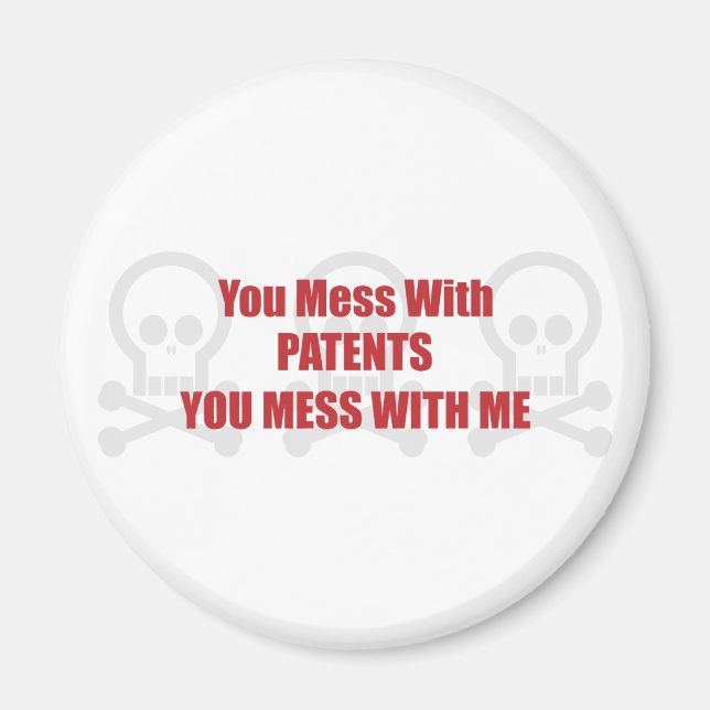 Du  med patent som du  med mig magnet (Framsidan)