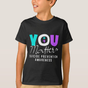 Du medvetenhet om förebyggande av självmord t shirt