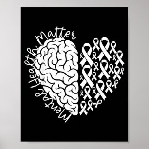 Du Mental Health Awareness Inspirationsband Poster