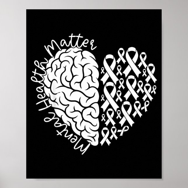 Du Mental Health Awareness Inspirationsband Poster (Framsidan)