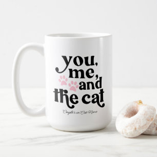 Du Mig och det Kattpar Minimalist Kaffemugg
