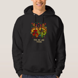 Du Mig och Tacos Mexikansk Taco Mexiko Mexikansk M Hoodie