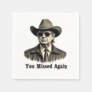 Du missade ånyo Cowboy Trump-val Pappersservett