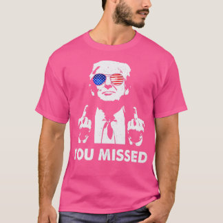 du missade bildtrast t shirt
