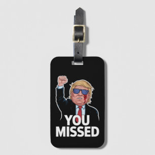Du missade Donald Trump Bagagebricka