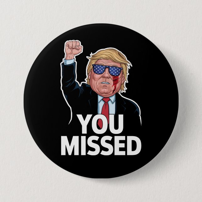 Du missade Donald Trump Knapp (Framsida)