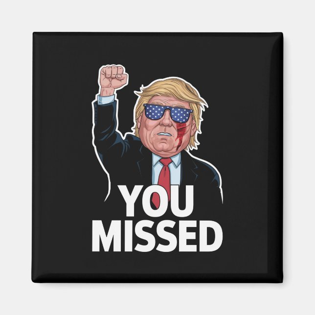 Du missade Donald Trump Magnet (Framsidan)