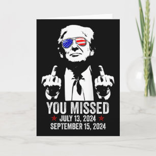 Du missade Donald Trump rolig pro Trump september Kort