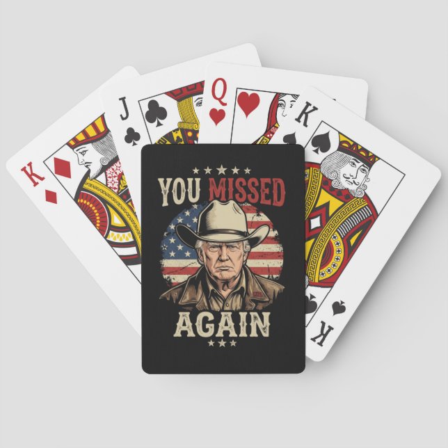du missade igen casinokort (Baksidan)