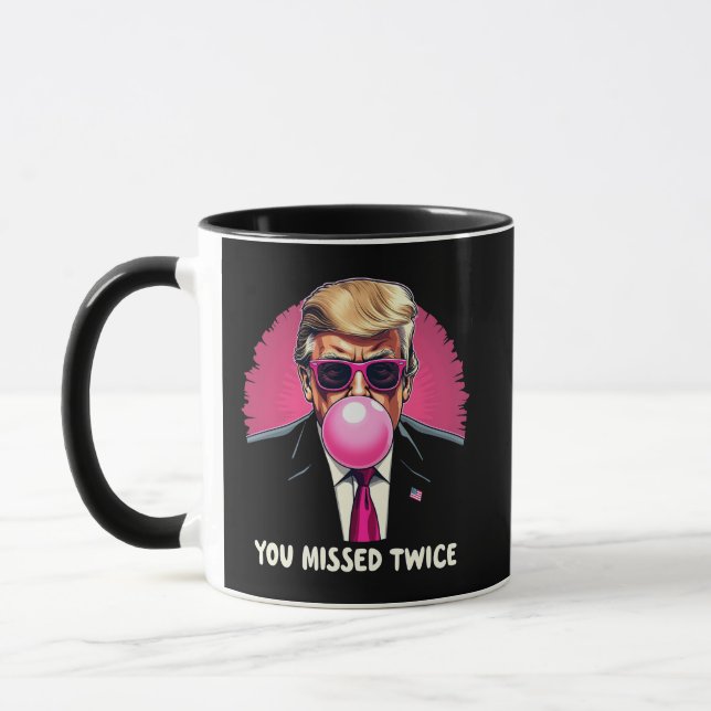 Du missade två gånger trumpval 2024 mugg (Vänster)