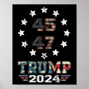 Du Missade Två Gånger Western Trump Cowboy Trump 2 Poster