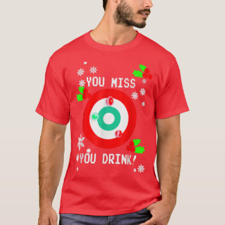 Du missar Game du dricker Game God Jul åt mig T Shirt