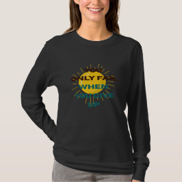 Du misslyckas bara när du ger upp t shirt