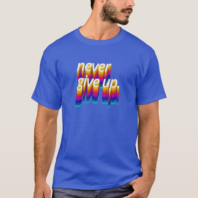 Du Misslyckas inte, Motivational Discovery-offert T Shirt (Framsida)