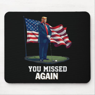 Du Miste Igen Trump 2025 Usa Flagga 3 Musmatta