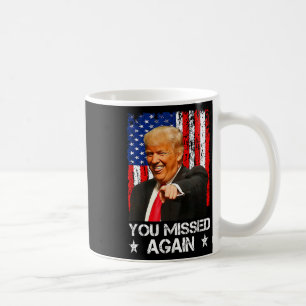 Du Miste Igen Två Gånger Trump 2025 Usa Flagga Kaffemugg