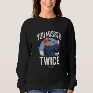 Du Miste Två Gånger Golf 2024 Rösta Trump Miste Mi T Shirt
