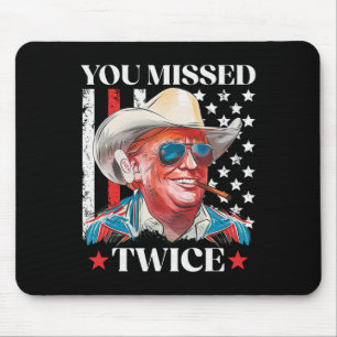 Du Miste Två Gånger Western Trump Cowboy Trump 202 Musmatta