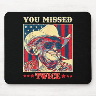 Du Miste Två Gånger Western Trump Cowboy Trump 202 Musmatta