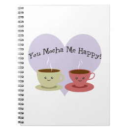Du Mocha Gör Mig Glad Anteckningsbok