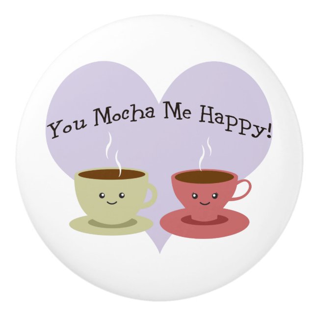 Du Mocha Me Lycklig Knopp (Framsidan)
